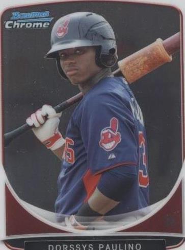 2025 Bowman Paulino Santana Chrome Speckle Refractor /299 Rangers 