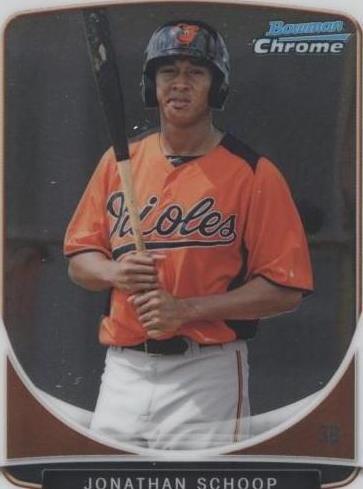 2013 Bowman Chrome Minis - Jonathan Schoop #230