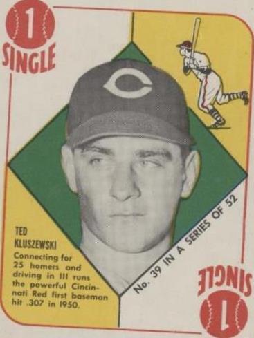 1951 Topps - Ted Kluszewski #39