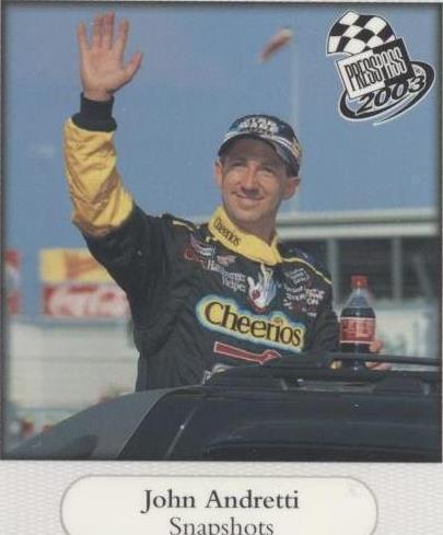 2003 Press Pass - John Andretti #SS1