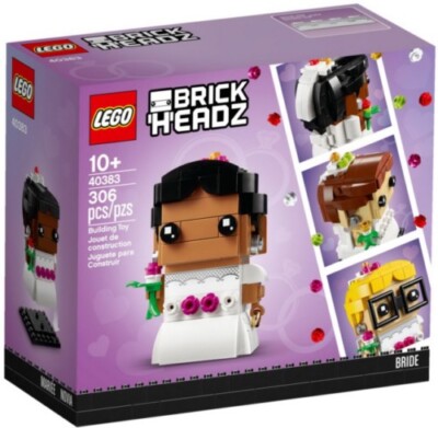 40383 WEDDING BRIDE brick headz NEW lego legos set brickheadz marriage married