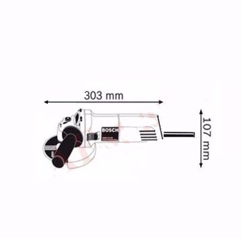 New 5" Angle Grinder Bosch GWS 6-125 Professional Tool 