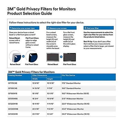 3M Privacy Filter for 13.3