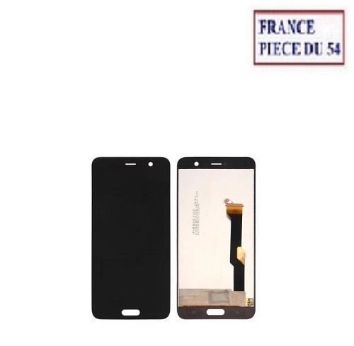 Ecran Lcd Complet + Vitre Tactile Htc Uplay U Play Noir