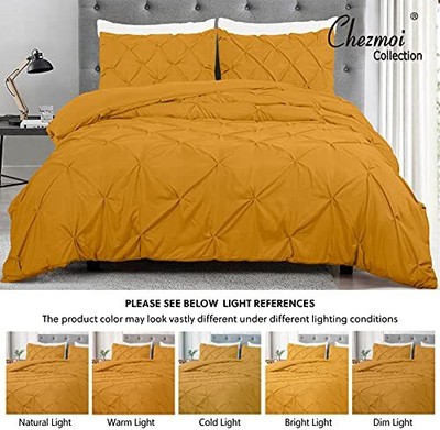 Berlin 3piece Pintuck Pinch Pleat Bedding Comforter Set full Topaz
