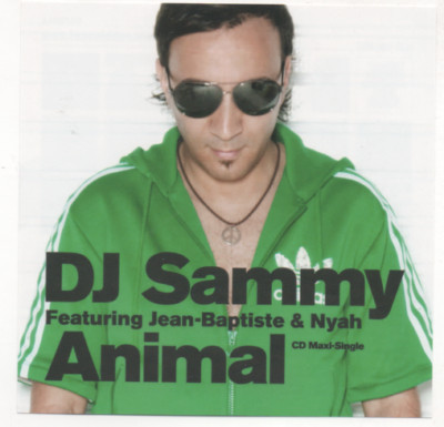 DJ Sammy Animal Remixes 2011 CD Abel Ramos, Jose Demara, Brando & Shay Remixes 