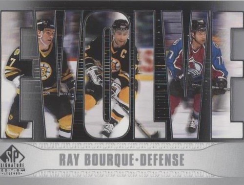 RAY BOURQUE 2020-21 Upper Deck SP Signature Edition Legends