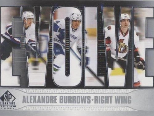 2020-21 Upper Deck SP Signature Edition Legends - Alexandre Burrows #E-34