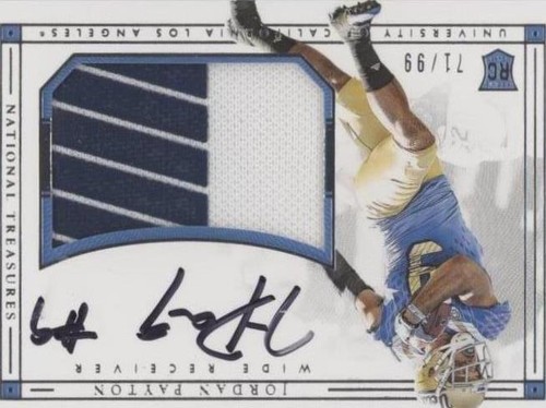 2016 Panini National Treasures Collegiate Jordan Payton #236