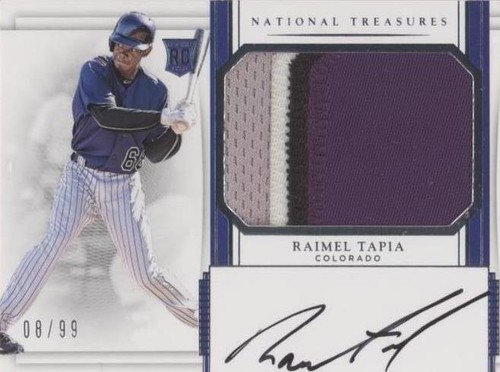 2017 Panini National Treasures - Raimel Tapia #171