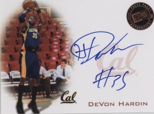 2008 Press Pass - Devon Hardin #PPS-DH