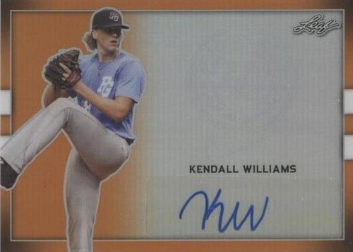 2018 Leaf Perfect Game National Showcase - Kendall Williams #BA-KW1