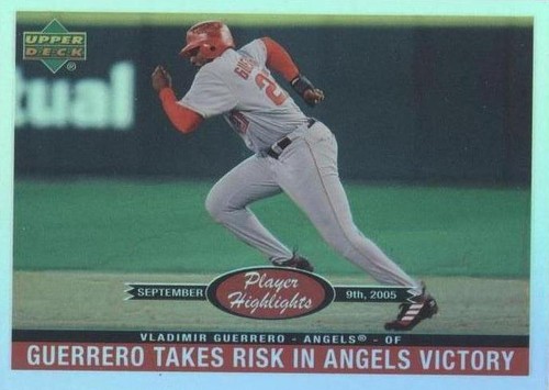 2006 Upper Deck Special F/X - Vladimir Guerrero #PH-31