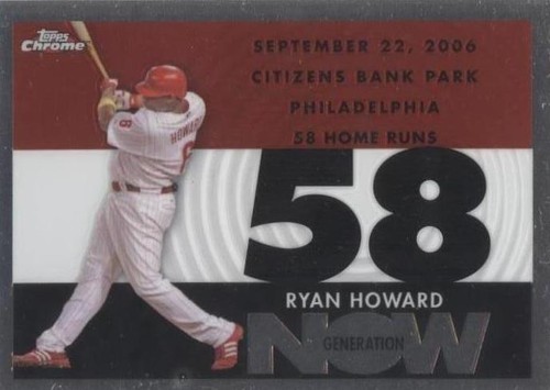 2007 Topps Chrome - Ryan Howard #GN208