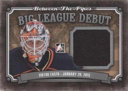 2013-14 In the Game Between the Pipes - Viktor Fasth #BLD-11