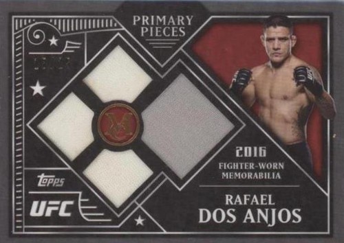 2016 Topps Museum Collection - Rafael dos Anjos #PPQ-RD
