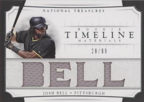 2017 Panini National Treasures - Josh Bell #TRM-JB