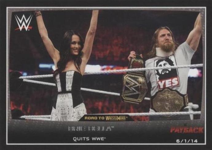 2015 Topps WWE Road to Wrestlemania - Brie Bella #21