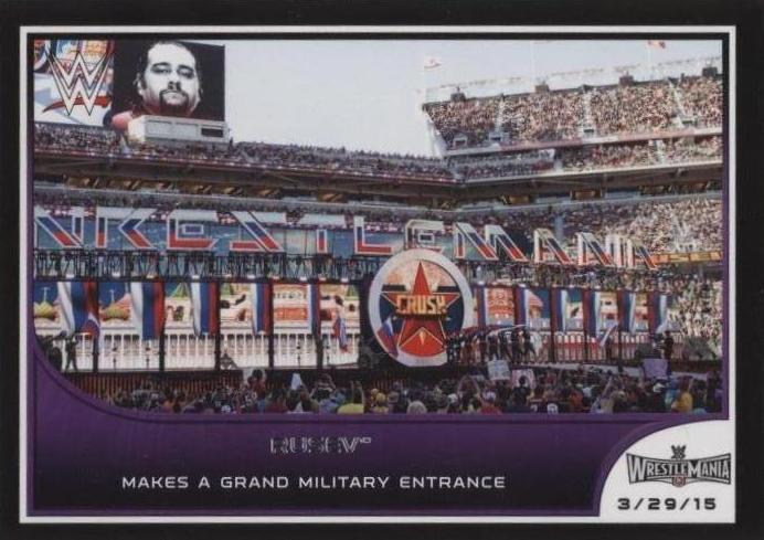 2016 Topps WWE Road to Wrestlemania - Rusev #11
