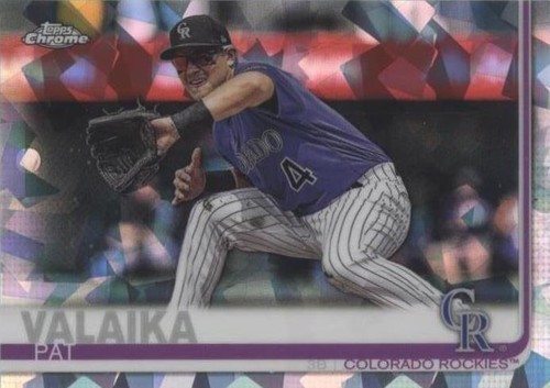 2019 Topps Chrome Sapphire Edition - Pat Valaika #621