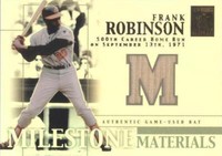 2002 Topps Tribute - Frank Robinson #MIM-FR