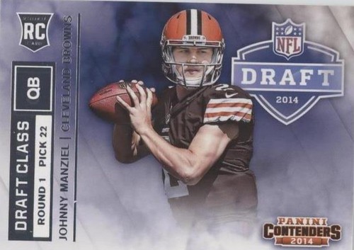 2014 Panini Contenders Johnny Manziel #RDA-1