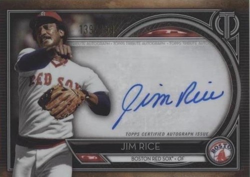 2020 Topps Tribute - Jim Rice #TA-JR