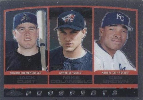 2000 Topps Chrome - Dee Brown Jack Cust Mike Colangelo #202