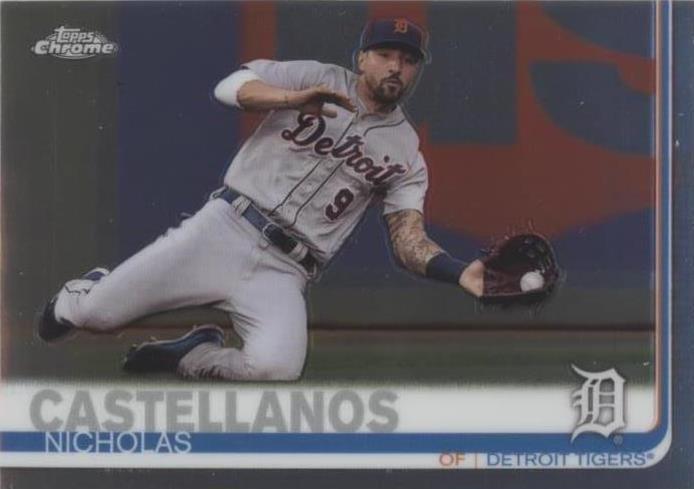 2019 Topps Chrome - Nick Castellanos #95
