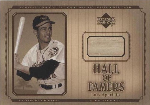 2001 Upper Deck Hall of Famers - Luis Aparicio #B-LA