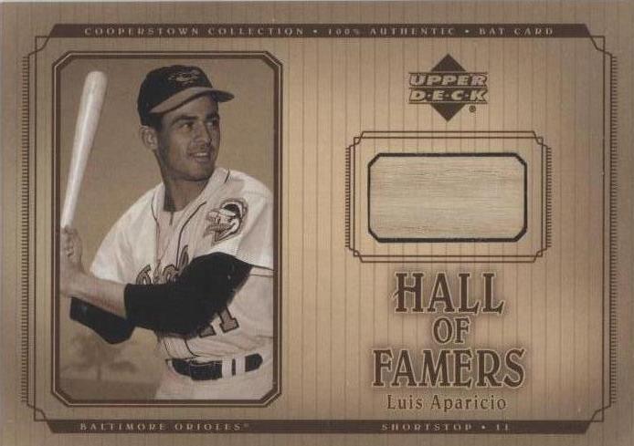 Salón de la Fama 2001 Upper Deck - Luis Aparicio #B-LA