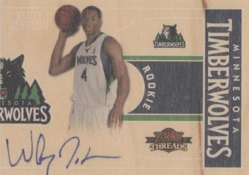 2010-11 Panini Threads - Wesley Johnson #38