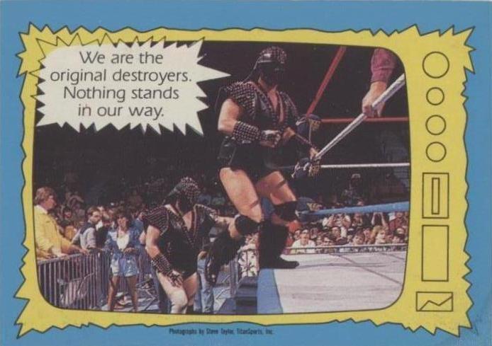 1987 O-Pee-Chee WWF - Destroyers #71