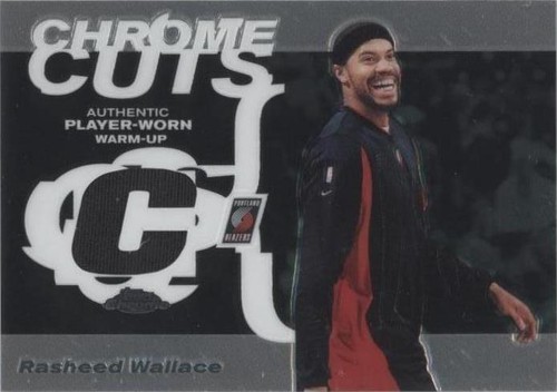 2003-04 Topps Chrome - Rasheed Wallace #CCR-RW