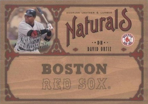 2005 Donruss Leather & Lumber - David Ortiz #N-8