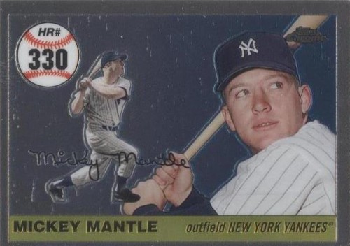 2007 Topps Chrome - Mickey Mantle #MHR330