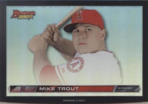 2015 Bowman's Best - Mike Trout #HDH-MT