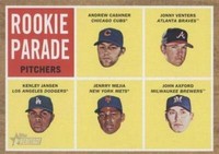 2011 Topps Heritage - Andrew Cashner Jenrry Mejia John Axford #495