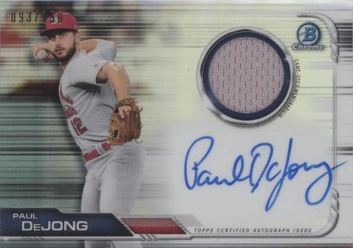 2019 Bowman Chrome - Paul DeJong #BCAR-PD