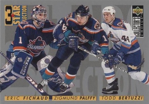 1996-97 Upper Deck Collector's Choice - Eric Fichaud Todd Bertuzzi Ziggy Palffy #323