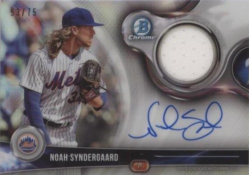2018 Bowman Chrome - Noah Syndergaard #BCAR-NS