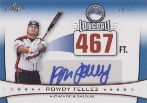 2013 Leaf Power Showcase - Rowdy Tellez #LBA-RT1