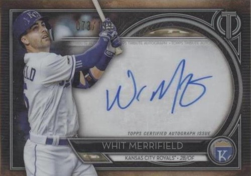2020 Topps Tribute - Whit Merrifield #TA-WM