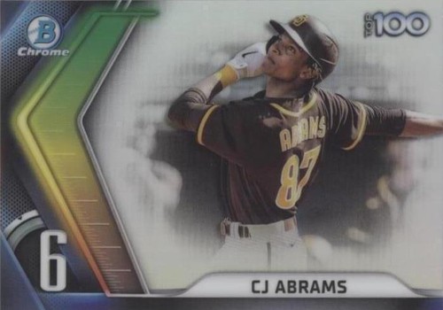 2022 Bowman - C.J. Abrams #BTP-6