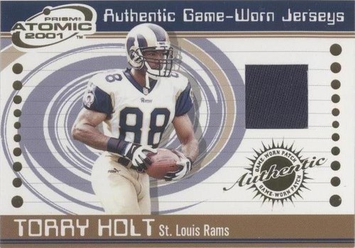 2001 Pacific Prism Atomic Torry Holt #77