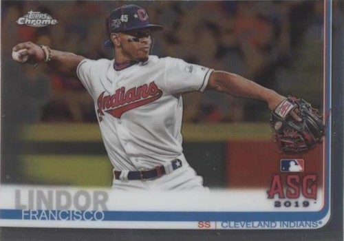 2019 Topps Chrome Update Series - Francisco Lindor #82