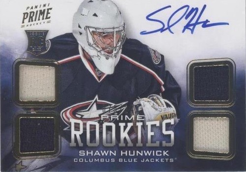2012-13 Panini Prime - Shawn Hunwick #117