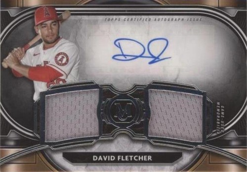 2021 Topps Museum Collection - David Fletcher #SPDRA-DF