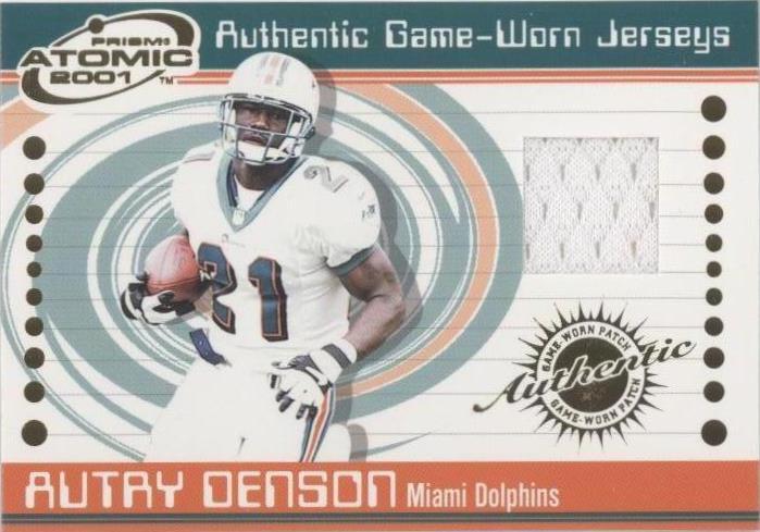 2001 Pacific Prism Atomic Autry Denson #40
