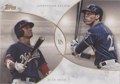2020 Topps On Demand Dynamic Duals - Christian Yelich Juan Soto #16